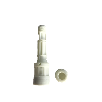 FILTRO PLASTICO+ VALVULA 1/2" 4x6 PVDF JUNTAS EPDM