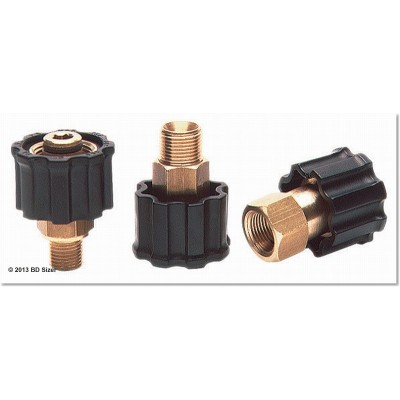 ENCHUFE RAPIDO 3pzs ROSCA 1/4 M
