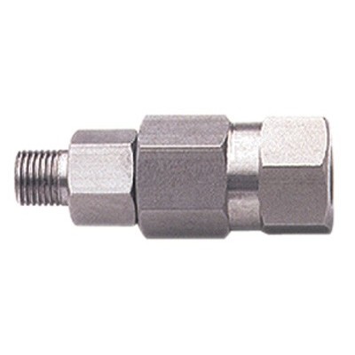RACOR GIRATORIO RECTO INOX  3/8M - 3/8H