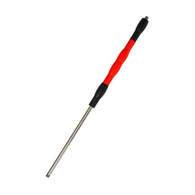OBS LANZA INOX 700 MM RECTA ROJA CON MANGO GIRATOR