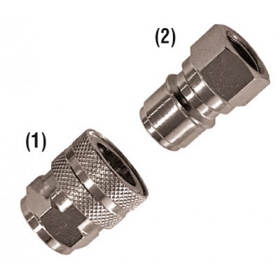 RACOR A SFERE G3/8F AR31 ACCIAIO